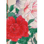 Carnet Hazan Roses dans l'estampe japonaise 12 x 17 cm (papeterie)