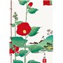 Carnet Hazan gaufré Fleurs 18 x 26 cm (papeterie)