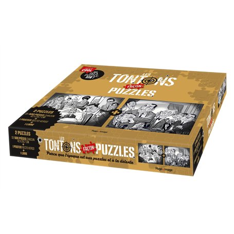 Coffret les tontons façon puzzles