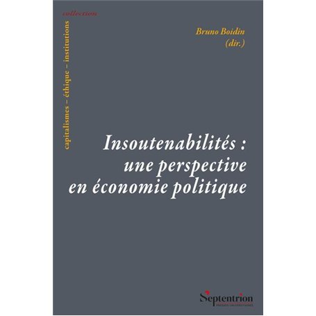 Insoutenabilités : une perspective en économie politique