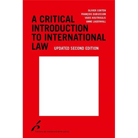 A critical introduction to international law