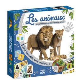 Mon coffret Bébé touche-à-tout - Les animaux - Mes premiers jeux Bébé touche-à-tout