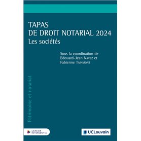 Tapas de droit notarial 2024 - Les sociétés
