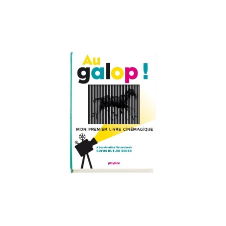 Au galop ! Mon premier livre cinémagique