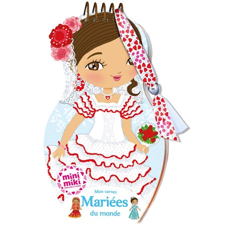 Minimiki - Carnet créatif - Mariées du monde