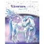 Licornes de rêve - Cahier de stickers - Magie des étoiles