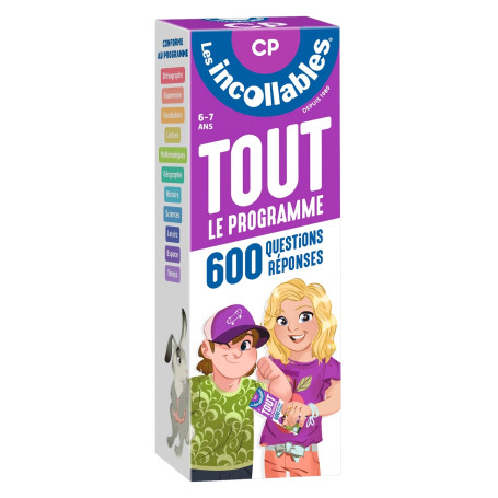 Les incollables - Tout le programme du CP - 6/7 ans