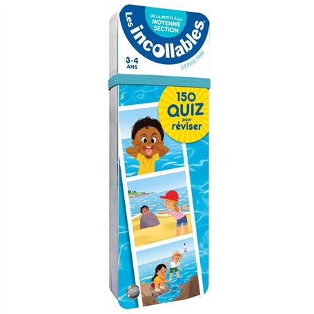 Les incollables - 150 quiz pour réviser - De la petite à la moyenne section 3/4 ans