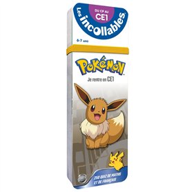 Les incollables  - Je rentre en CE1 avec Pokémon 6/7 ans