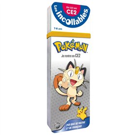 Les incollables - Je rentre en CE2 avec Pokémon 7/8 ans