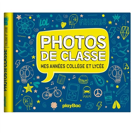 Mon album photos de classe - Collège et lycée - 2025