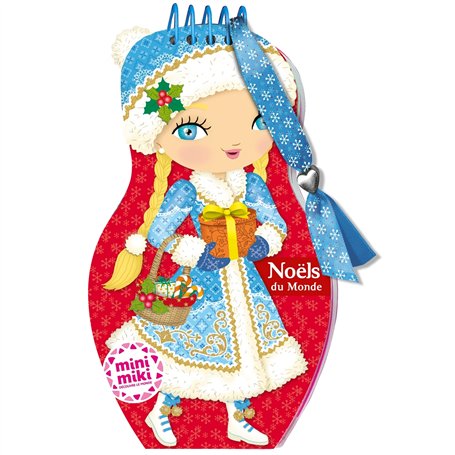 Minimiki - Carnet créatif - Noëls du monde nouvelle édition