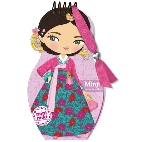 Minimiki - Carnet créatif - Minji en Corée du Sud