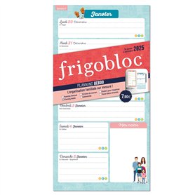 FRIGOBLOC - PLANNING HEBDO (de janv. à déc 2025)