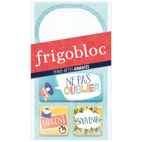 FRIGOBLOC - PENSE-BÊTES AIMANTÉS