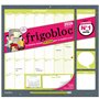 Frigobloc Mensuel 2026 - Calendrier d'organisation familiale / mois (de sept. 2025 à déc. 2026)
