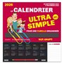 Frigobloc Le calendrier Ultra Simple pour une famille organisée ! (de sept. 2025 à déc. 2026)