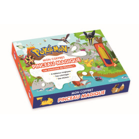 Pokémon - Mon coffret pinceau magique - Les aventures de Pikachu !