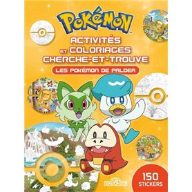 Pokémon - Activités et coloriages cherche-et-trouve - Une aventure à Paldea