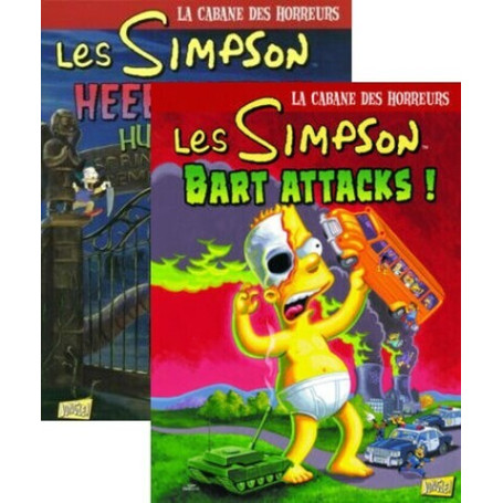 Pack Simpson La cabane des horreurs T03 + T07 offert