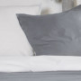 TODAY Parure de lit Coton 2 personnes - 240x260 cm - Bicolore Gris et Blanc Cami 54,99 €