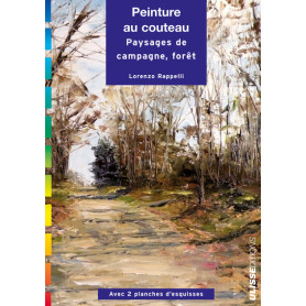 PEINTURE AU COUTEAU PAYSAGES CAMPAGNE FORET