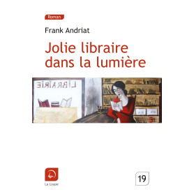 Jolie libraire dans la lumière