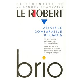 Le Robert Brio Analyse comparative des mots