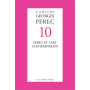 Cahiers Georges Perec - numéro 10 Perec et l'art contemporain