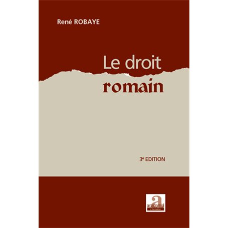 DROIT ROMAIN