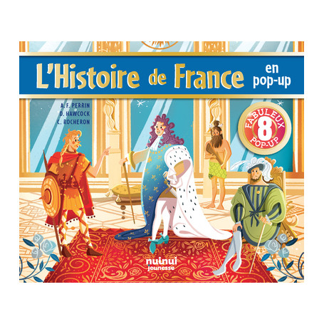 L'histoire de la France en pop-up