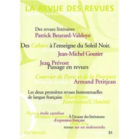 La Revue des revues - numéro 51