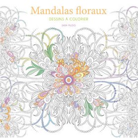 Mandalas floreaux - Dessins à colorier