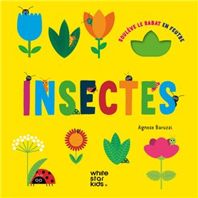 Insectes - Soulève le rabat en feutre