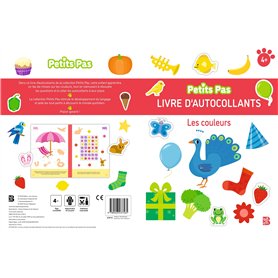 Petits Pas autocollants: Les couleurs