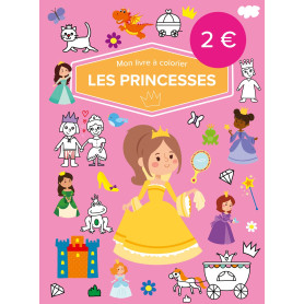 Mon livre à colorier - Les princesses