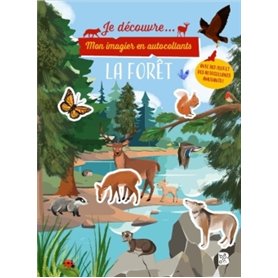 Mon imagier en autocollants : La forêt