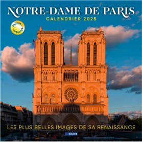 Calendrier Notre-Dame de Paris 2025