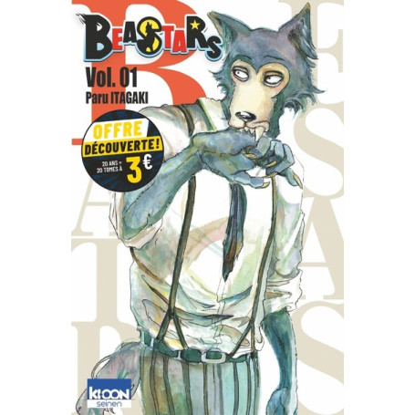 Beastars T01 à 3 euros