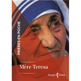 Prières en poche - Mère Teresa