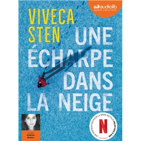 Une écharpe dans la neige