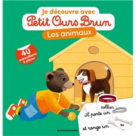 Je découvre les animaux avec Petit Ours Brun - Premiers autocollants - Dès 3 ans