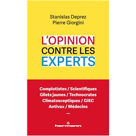 L'opinion contre les experts