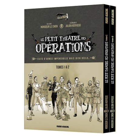 Le Petit Théâtre des opérations - coffret tomes 01 et 02
