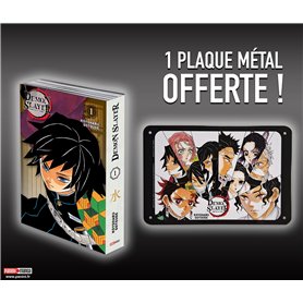Demon Slayer - Edition Pilier T01 (+ plaque métal offerte)
