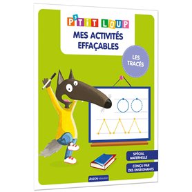 P'tit Loup - Mes activités effaçables les tracés