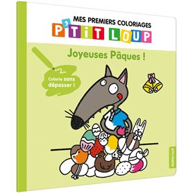 P'tit Loup - mes premiers coloriages Joyeuses Pâques NED