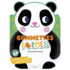 Gommettes formes - Coucou petit panda
