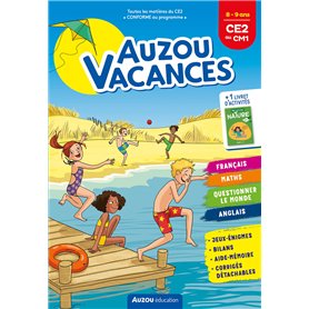 Auzou vacances - Du CE2 au CM1 2022