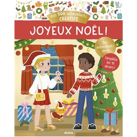 500 autocollants créatifs - Joyeux noël